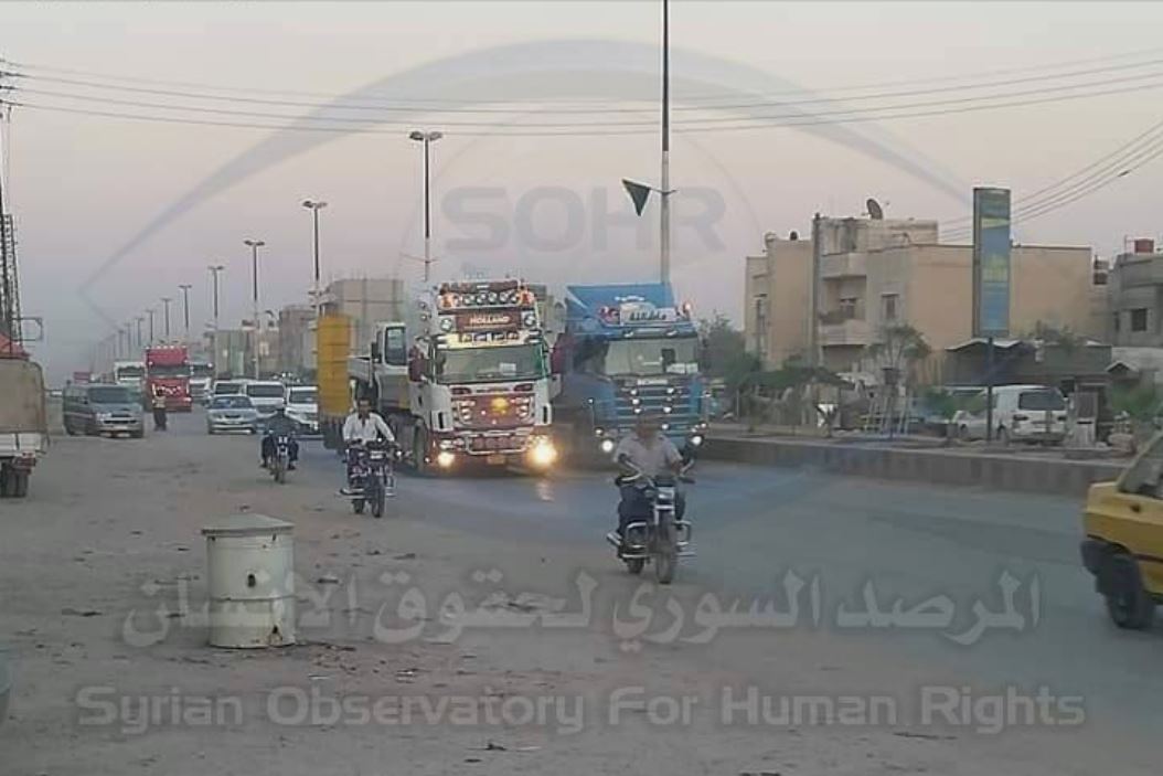 Riwangeha Suriyê: Hepeymanên Nêvdewletî nêzîkî 200 barhelgir ji pêdawîstîyan gihandin rojelata Firatê